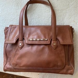 Elaine Turner Saddle Brown Aubrey Purse